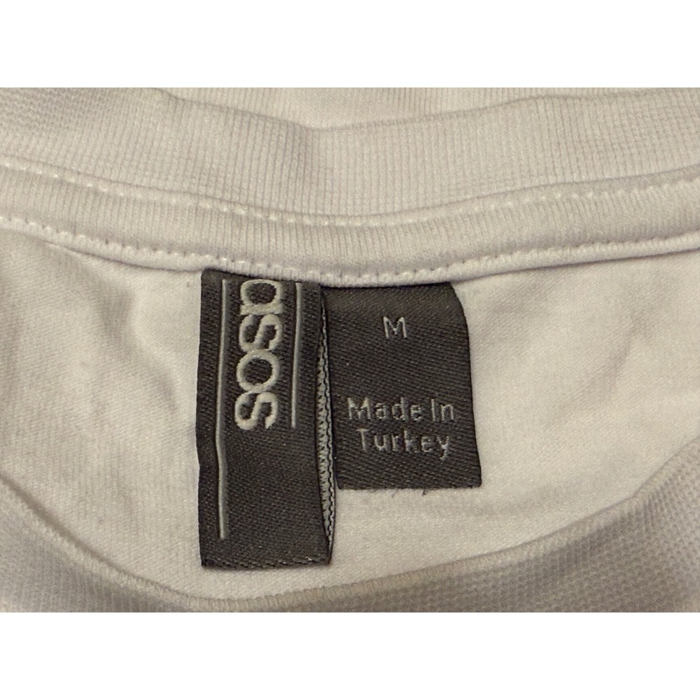 2‎ Men's Medium T-Shirt Bundle: White ASOS T-shirt and Gray Nirvana T-Shirt - Picture 5 of 7